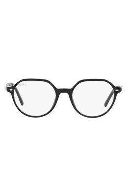 Ray-Ban Thalia 51mm Square Optical Glasses in Black