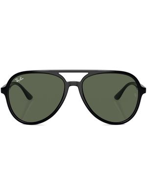 Ray-Ban tinted-lenses pilot-frame sunglasses - Black