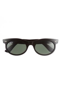 Ray-Ban Wayfarer 53mm Oval Sunglasses in Black