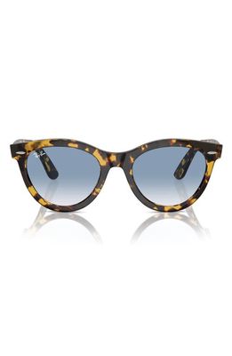 Ray-Ban Wayfarer Way 54mm Oval Sunglasses in Mustard