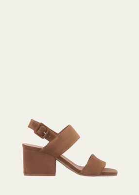 Rayma Suede Slingback Sandals