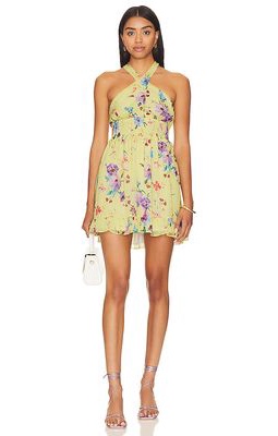 Rays for Days Louise Mini Dress in Yellow