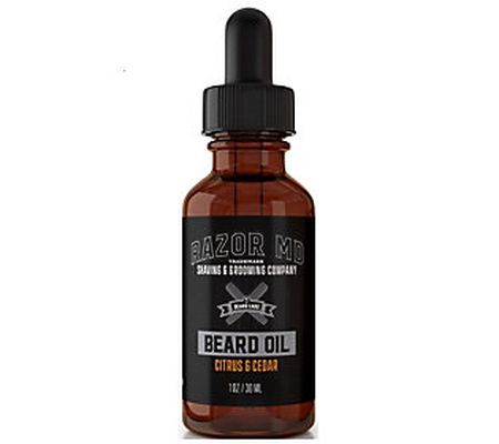 RAZOR MD Beard Oil - Citrus & Cedar