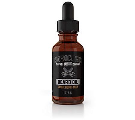 RAZOR MD Beard Oil - Sandalwood & Musk