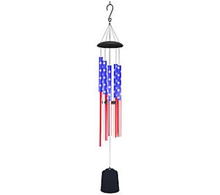 RCS Chime Printed Tune UV Patriotic Flag LG