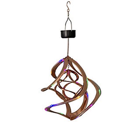 RCS Cosmix Double Helix Wind Spinner with LEDs, Copper