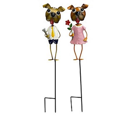 RCS Garden Stake Dogs Set of 2