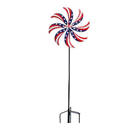 RCS Gifts Spinner Stake Patriotic