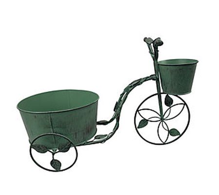 RCS Planter Tricycle Patina 2 pot