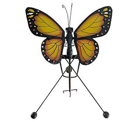 RCS Rocker Garden Stake Butterfly Monarch