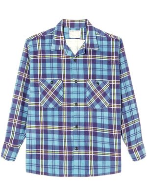 RE/DONE 50s plaid shirt - Blue
