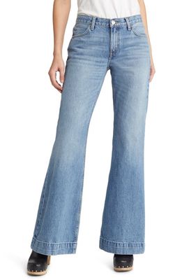 Re/Done '70s Bell Bottom Jeans in Lake Blue