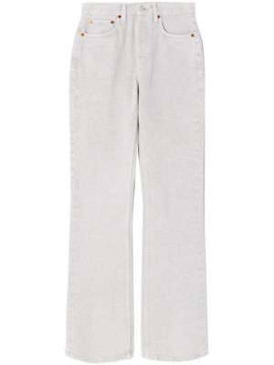 RE/DONE 70s Bootcut high-rise bootcut jeans - Neutrals