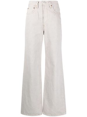 RE/DONE 70's straight-leg jeans - Neutrals
