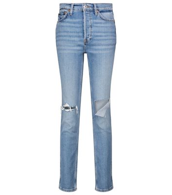 Re/Done 80s high-rise slim jeans
