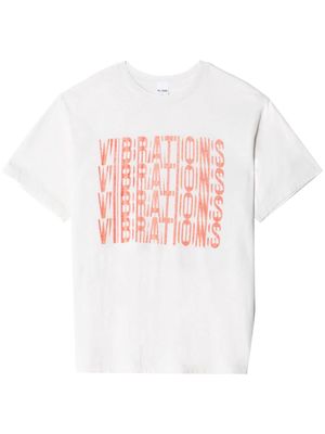 RE/DONE 90's Easy Vibrations cotton T-shirt - White