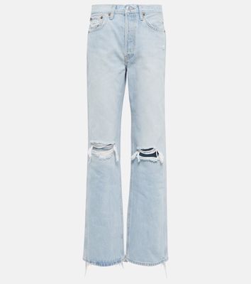 Re/Done '90s high-rise straight jeans