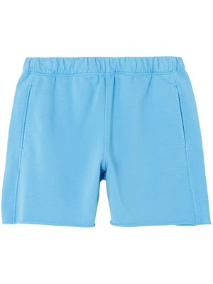 RE/DONE Boy cotton shorts - Blue