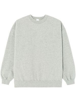 RE/DONE crew-neck organic cotton sweatshirt - Grey