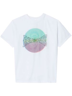 RE/DONE graphic-print detail T-shirt - White