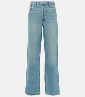 Re/Done Mid-rise straight jeans