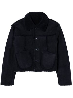 RE/DONE reversible shearling jacket - Black