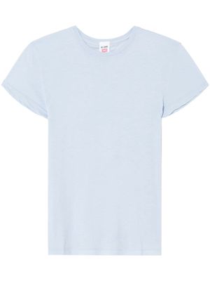 RE/DONE round-neck cotton T-shirt - Blue