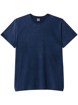RE/DONE short-sleeved cotton T-shirt - Blue