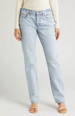 Re/Done The Anderson Organic Cotton Skinny Jeans in Maliblue