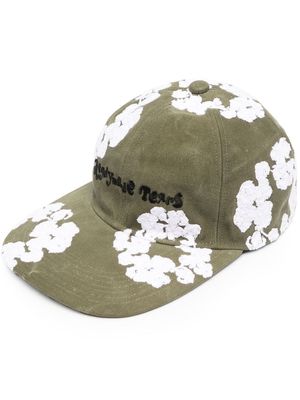 Readymade embroidered-detail logo cap - Green