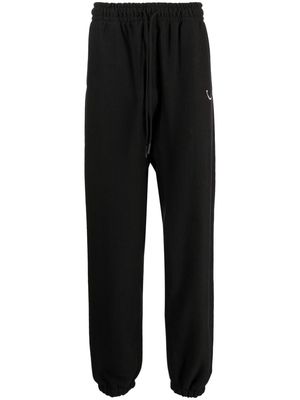 Readymade logo-embroidered cotton track pants - Black