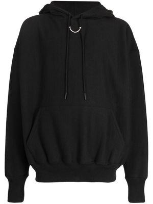 Readymade Smile logo-print hoodie - Black
