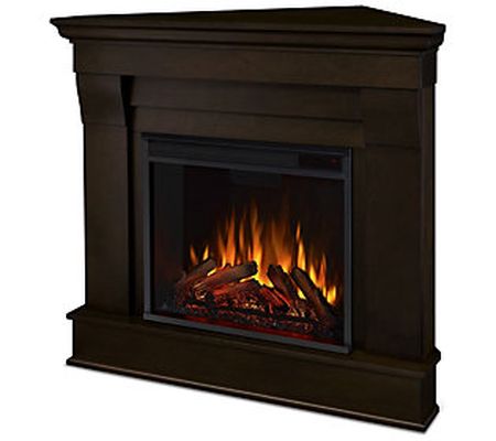 Real Flame Chateau Corner Electric Fireplace