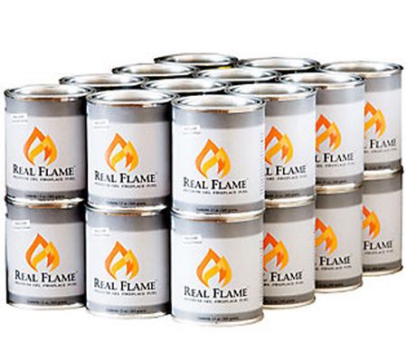 Real Flame Gel Fuel - 13-oz Cans - 24 Pack