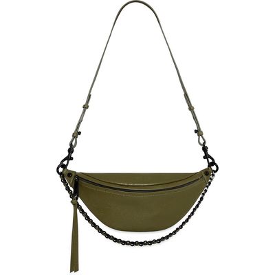 Rebecca Minkoff Chelsea Leather Sling Bag in Verde 