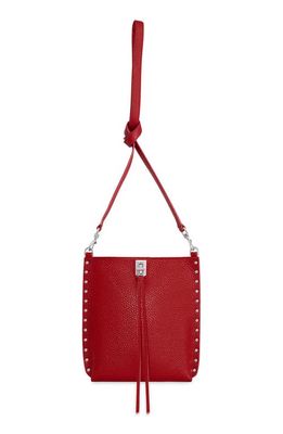 Rebecca Minkoff Darren North/South Leather Crossbody Bag in Chili