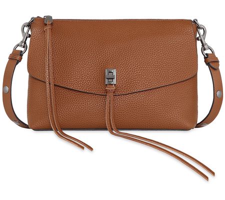 Rebecca Minkoff Darren Top Zip Leather Shoulder Bag