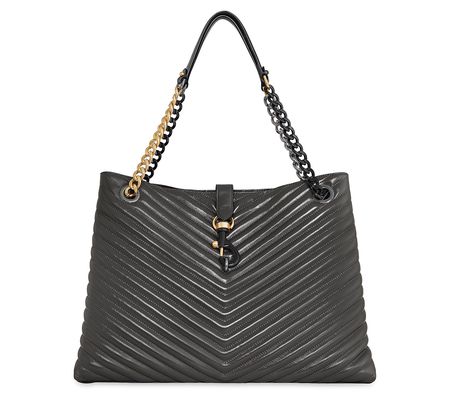 Rebecca Minkoff Edie Chevron Quilted Leather To te Bag