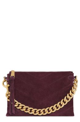 Rebecca Minkoff Edie Maxi Crossbody Bag in Garnet