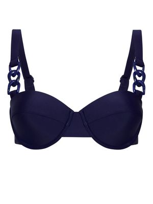 Rebecca Vallance Alba balconette bikini set - Blue