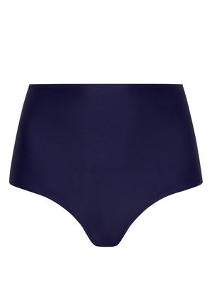 Rebecca Vallance Alba high-waisted bikini bottoms - Blue