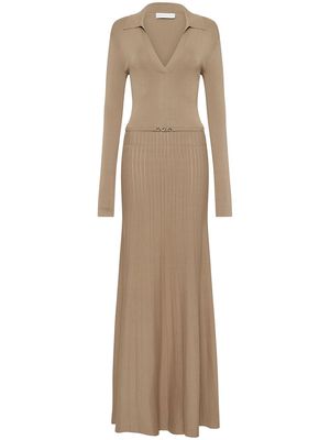 Rebecca Vallance Andrea knitted dress - Brown