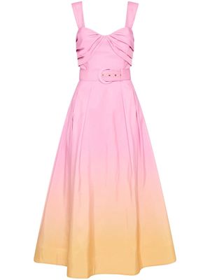 Rebecca Vallance Bambina ombré midi dress - Pink