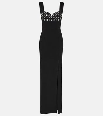 Rebecca Vallance Bianca crystal-embellished gown