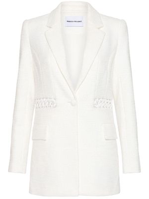 Rebecca Vallance Claire notched-lapels blazer - White