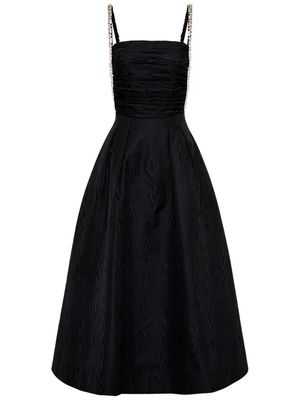 Rebecca Vallance Danielle crystal-embellished midi dress - Black