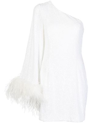 Rebecca Vallance Davina one-shoulder minidress - White