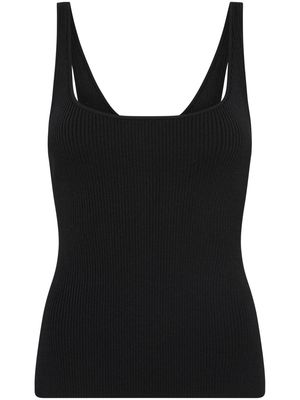 Rebecca Vallance Dina ribbed-knit tank top - Black