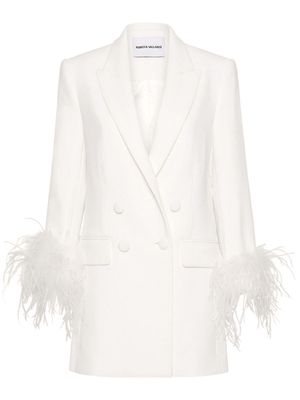 Rebecca Vallance Evelyn double-breasted blazer - White
