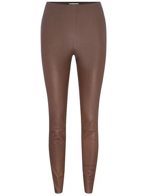 Rebecca Vallance Fatale slip-on leggings - Brown